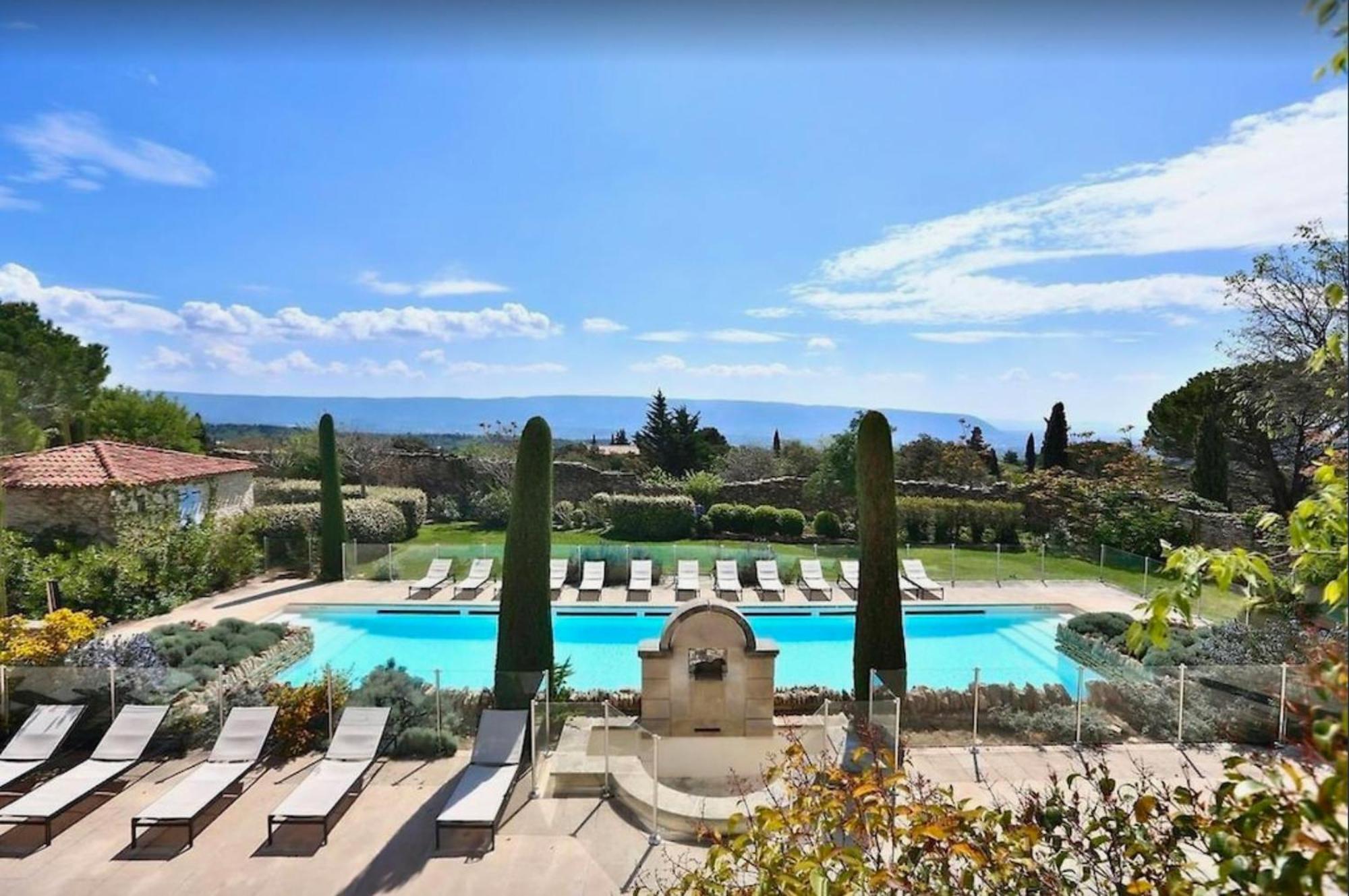 Lou Karo - Piscine Partagee - Parking Prive Villa Gordes Exteriör bild